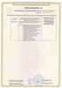Пожарный сертификат СПИ "Протон" 2024г. Приложение